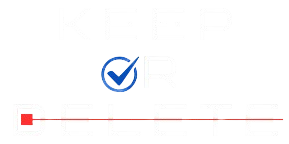 KeepOrDelete Logo
